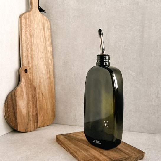 Bouteille décorative à offrir à un amateur de cuisine et de belles tablées