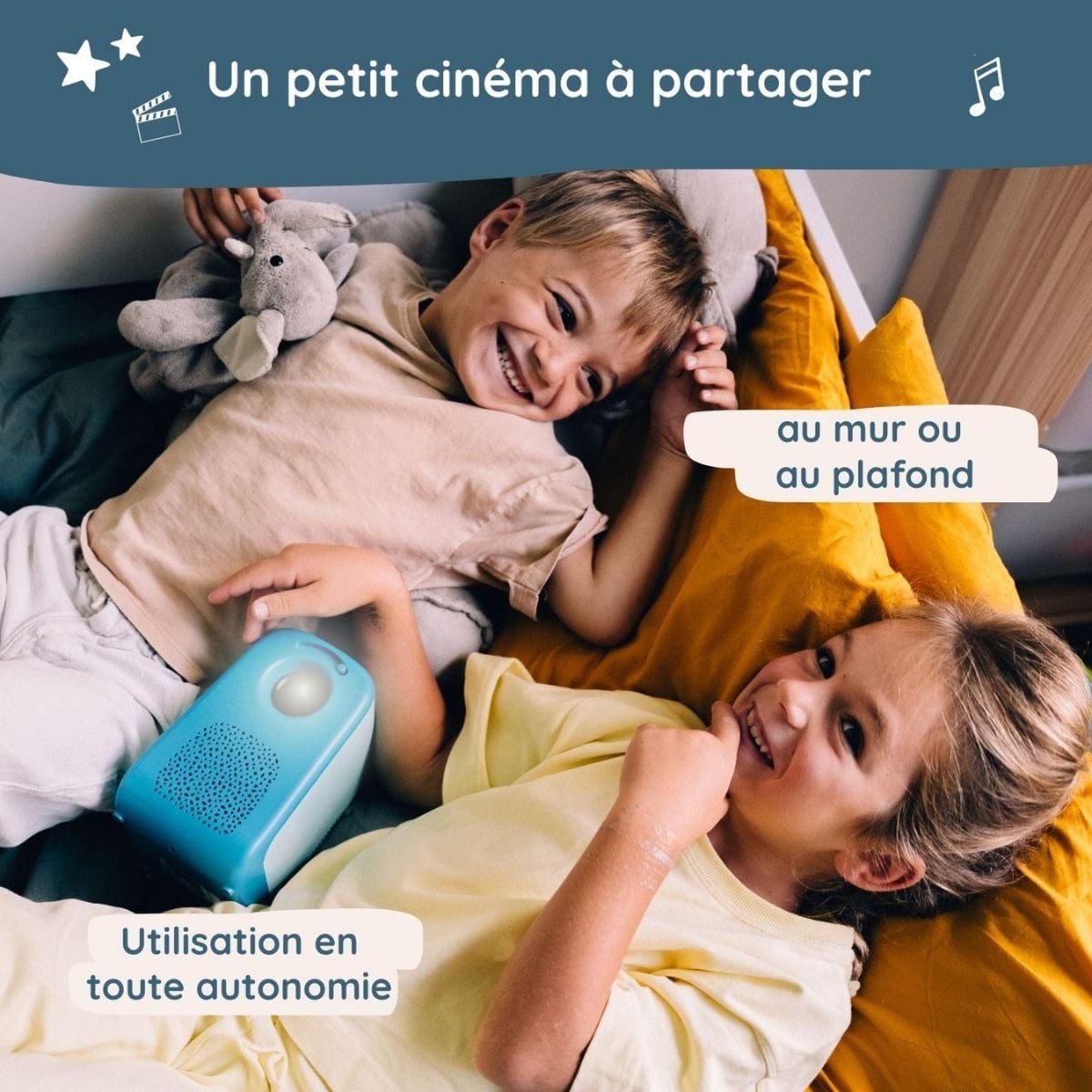 Projecteur d’histoires Tikino - Idée cadeau enfant ludique et éducative - Alternative aux écrans - Lumière douce (Tikino) - Image 6