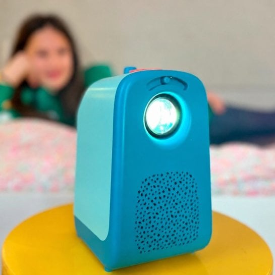 Projecteur d’histoires Tikino - Idée cadeau enfant ludique et éducative - Alternative aux écrans - Lumière douce