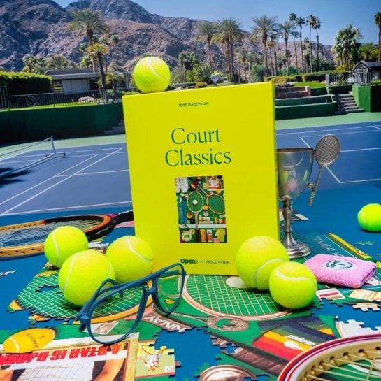 Puzzle Piecework à offrir à un passionné de tennis ou de camping