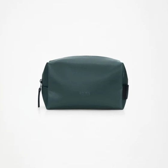 Trousse de toilette Rains – Étanche & compacte, fermeture zippée, tissu PU imperméable – Design danois minimaliste