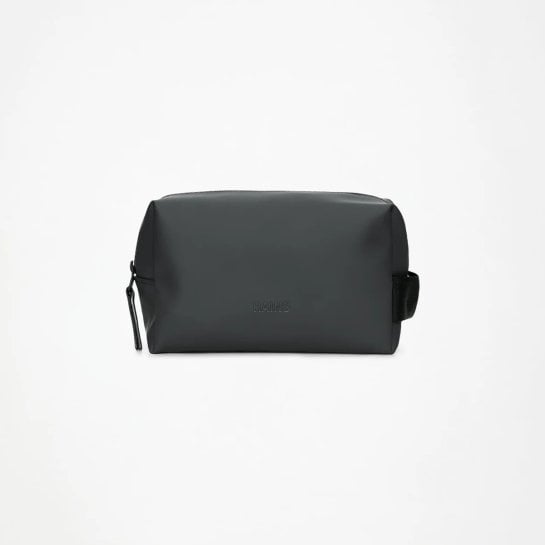 Trousse de toilette Rains – Étanche & compacte, fermeture zippée, tissu PU imperméable – Design danois minimaliste