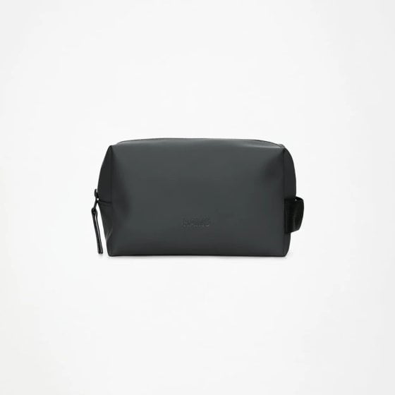 Trousse de toilette Rains – Étanche & compacte, fermeture zippée, tissu PU imperméable – Design danois minimaliste