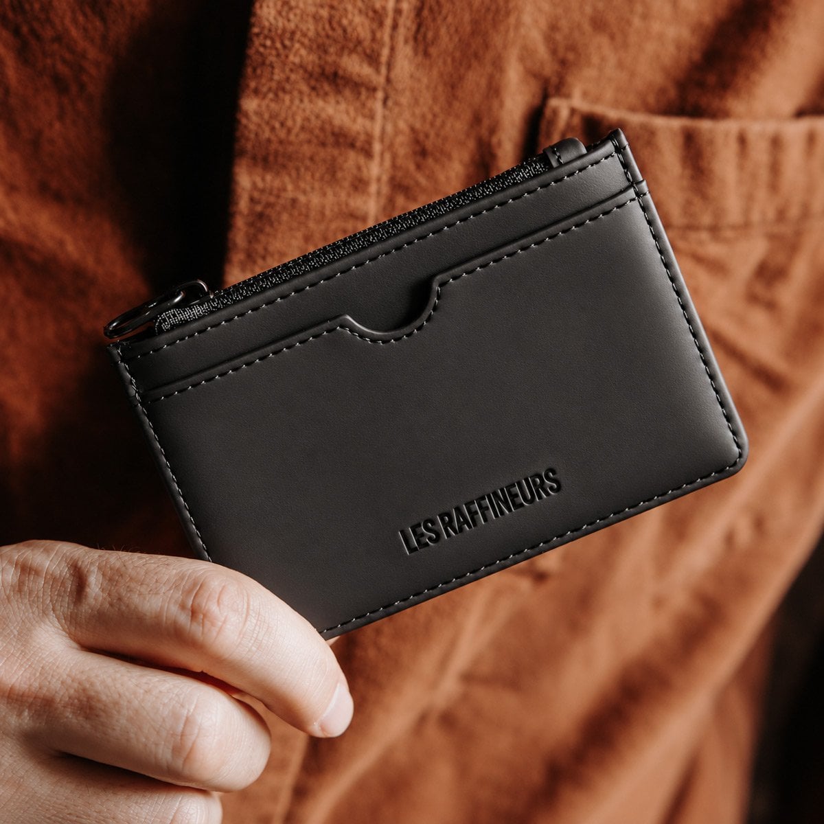Porte-cartes rubber