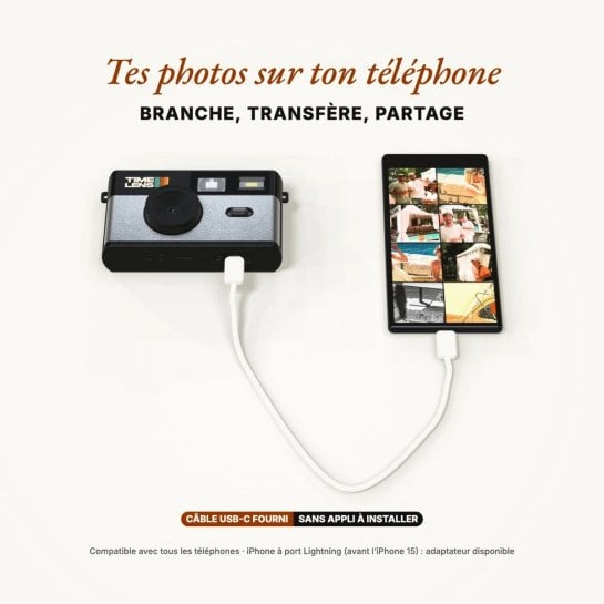 Idée cadeau pour amateur de photo vintage et de souvenirs spontanés