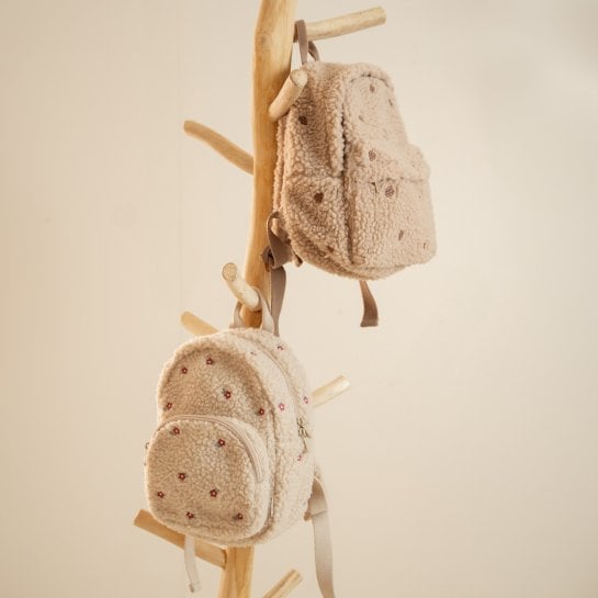 Petit sac Teddy tout doux pour la crèche et les premières sorties