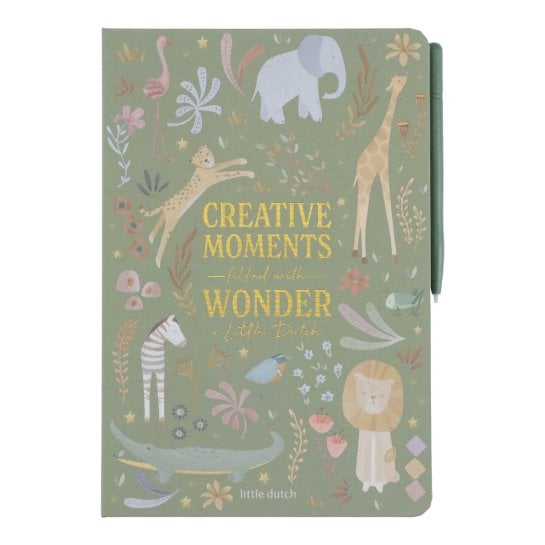 Tablette de 16 x 2 x 22 cm avec cartes recto verso proposant 30 modèles