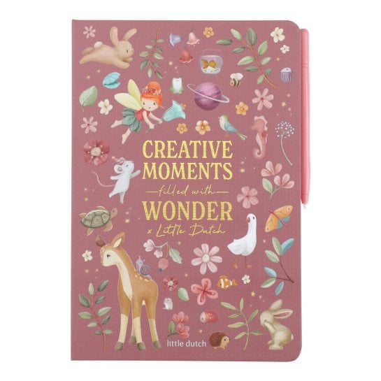 Tablette à dessin magique - 30 modèles inclus - Dès 4 ans - Little Dutch