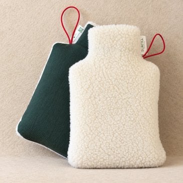 Bouillotte électrique sans fil Sukha avec housse en laine française (image 2)