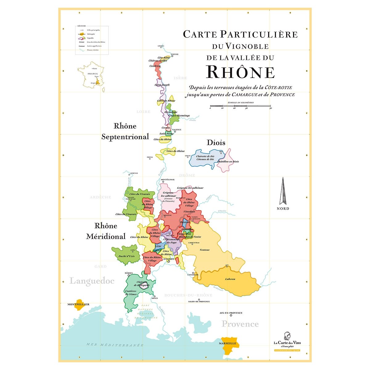 Affiches Carte des Vins