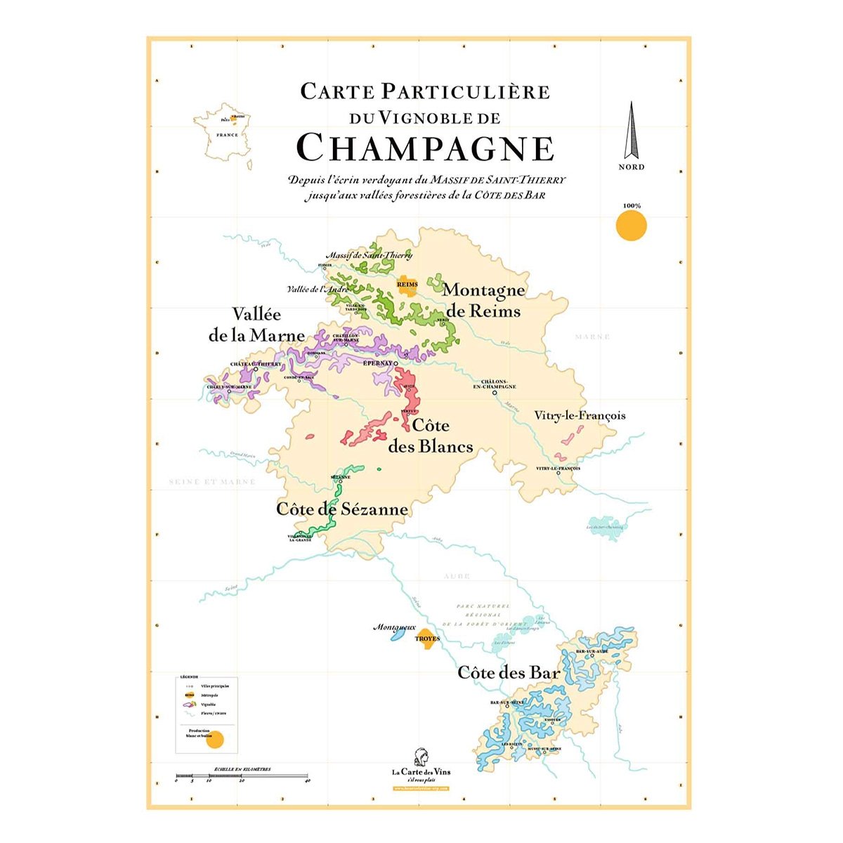 Affiches Carte des Vins
