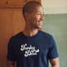 T-shirt Funky Dad - Navy