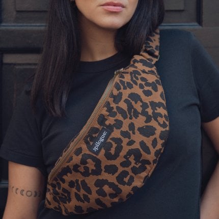Sac banane léopard