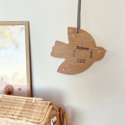Support bracelet de naissance personnalisé