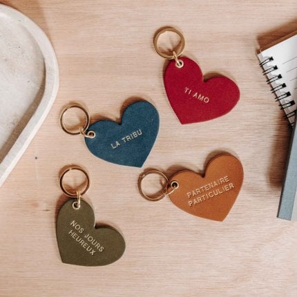 Porte-clés coeur