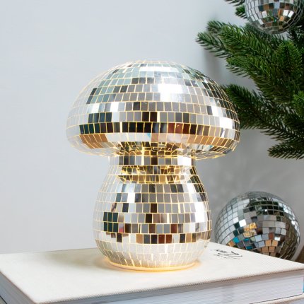 Lampe champignon disco