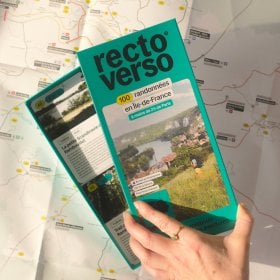 Coffret Recto Verso - 100 randonnées en Île-de-France