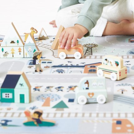 Coffret tapis circuit & véhicules - La Vallée Blanche