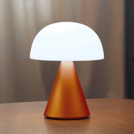 Lampe orange Lexon Mina