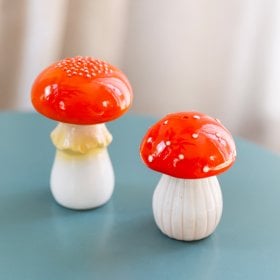 Set de salière & poivrière champignon