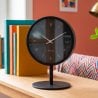 Horloge de table ronde
