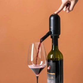 Coffret accessoires à vin électriques