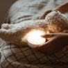 Peluche bruit blanc lumineuse - Ourson