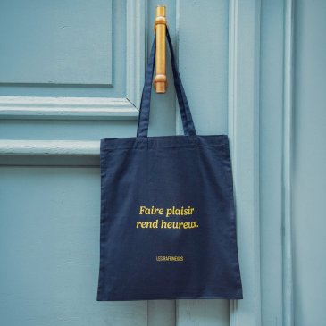 Tote bag coloré à message - Les Raffineurs