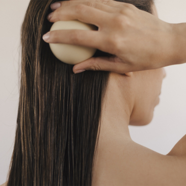 Routine solide cheveux secs