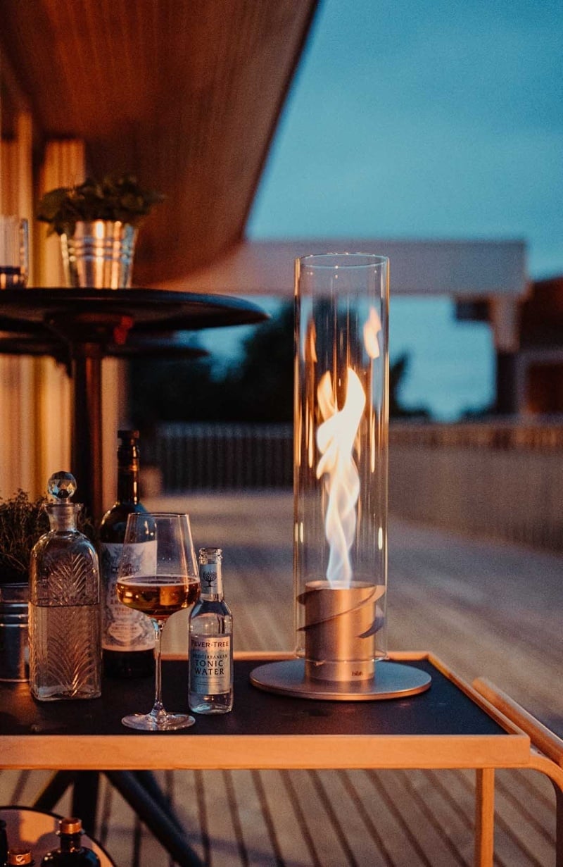 Cheminée de table au bioéthanol - Les Raffineurs