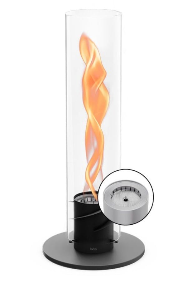 Cheminée de table Höfats SPIN 1500 - Couleur argent