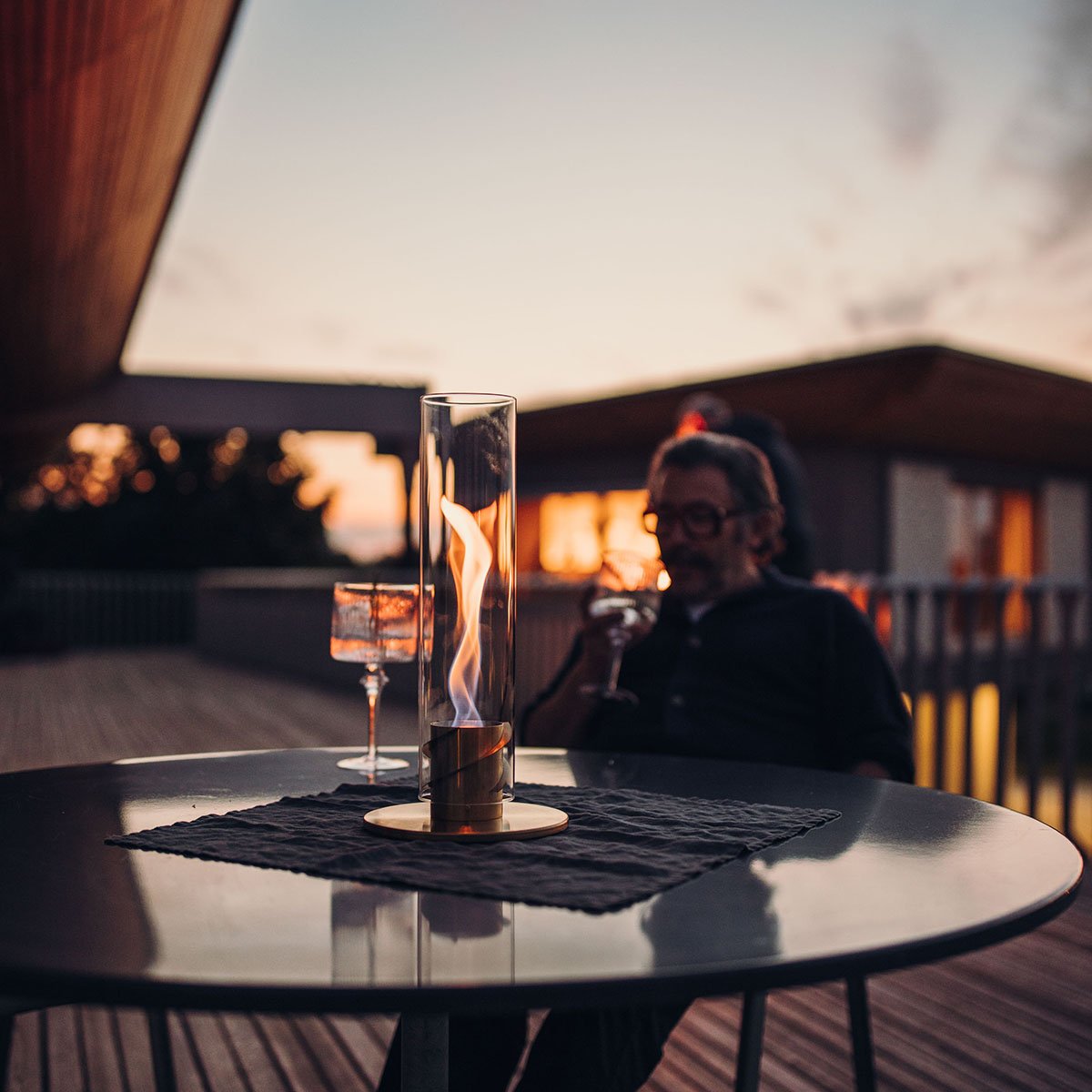 Mini cheminée de table, Idée cadeau Noël, Bol à feu d'intérieur