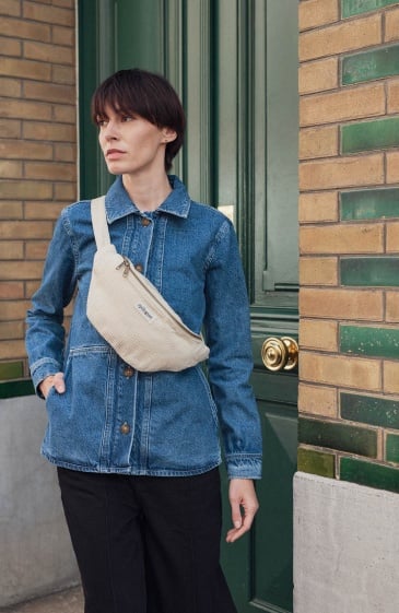 Sac banane femme beige - Les Raffineurs