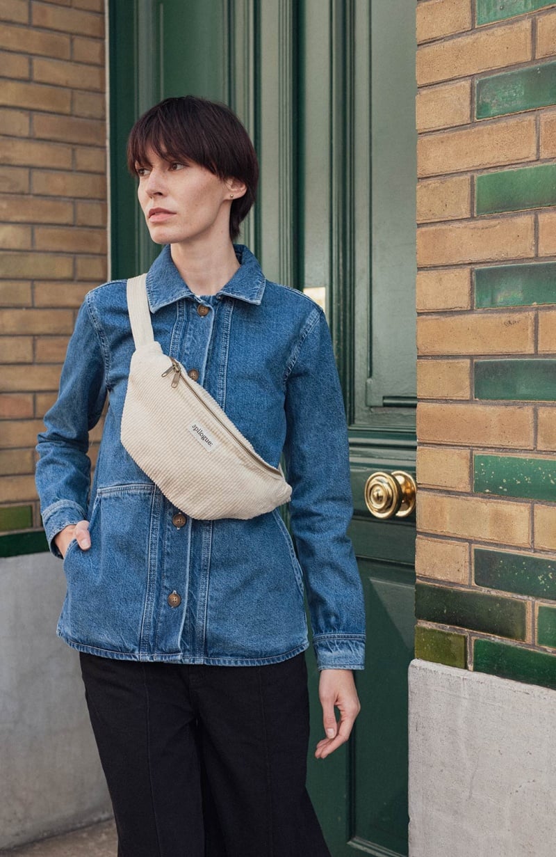 Sac banane femme beige - Les Raffineurs