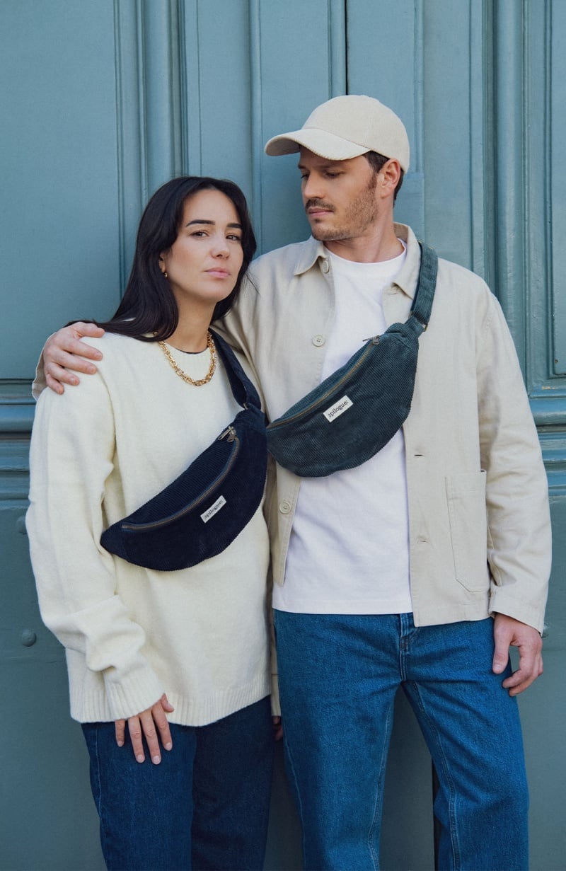 Banane homme et femme en velours - Les Raffineurs