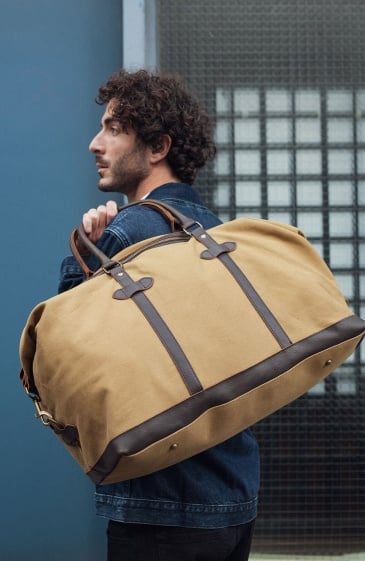 Sac de voyage homme en cuir - Les Raffineurs
