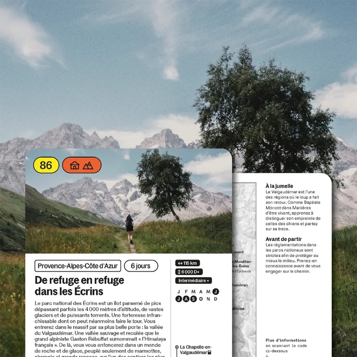 De refuge en refuge dans les Écrins