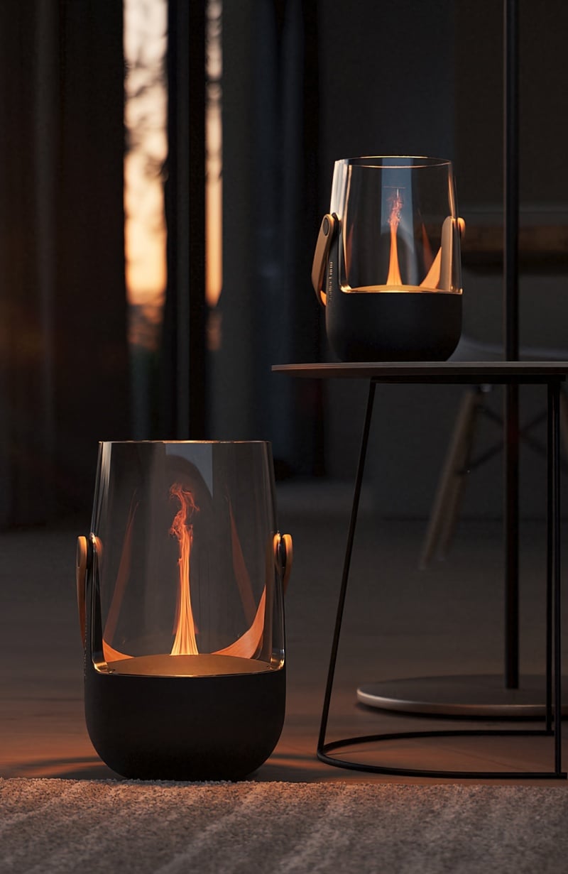Diffuseur d'huiles essentielles effet flamme - Les Raffineurs