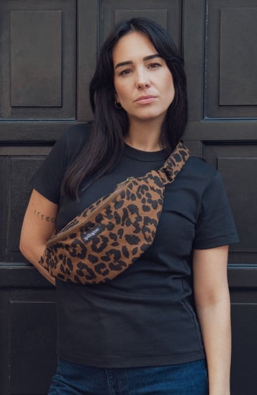 Sac banane femme léopard, idée cadeau tendance