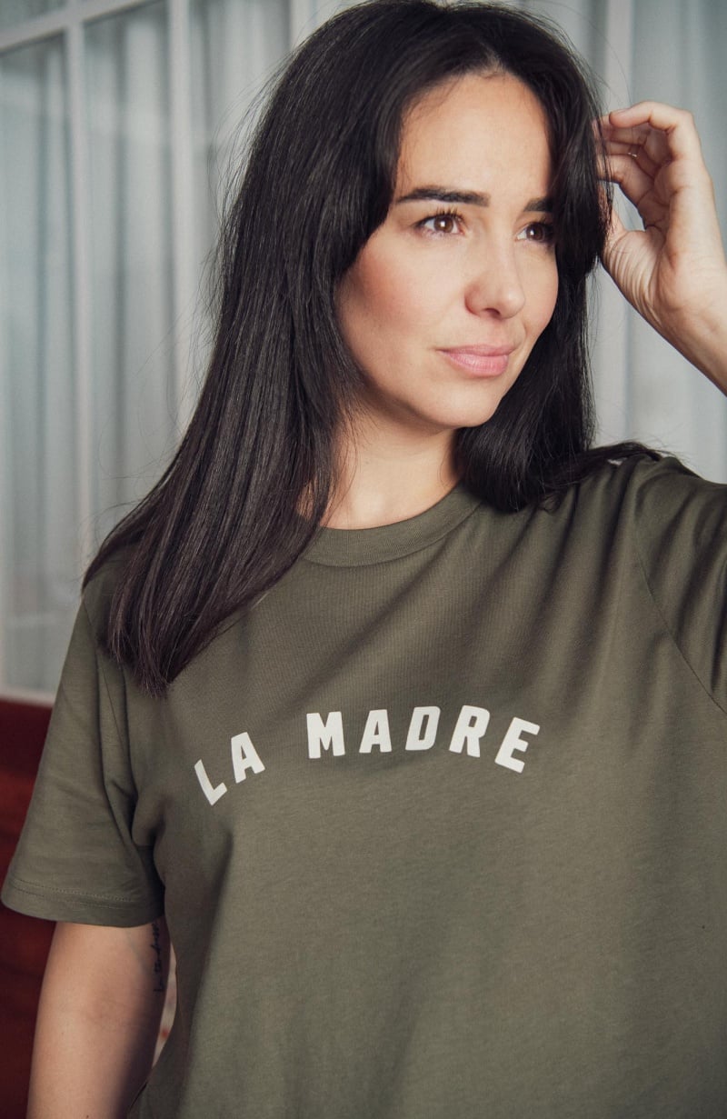 t-shirt femme kaki idée cadeau mère