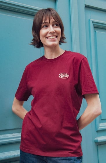 T-shirt femme confortable et décontracté en coton