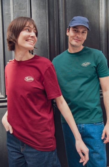 T-shirt La Madre écusson bordeaux - idée cadeau maman