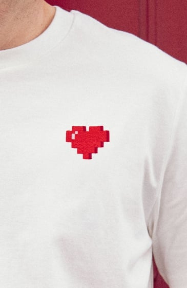T-shirt homme design original en coton doux
