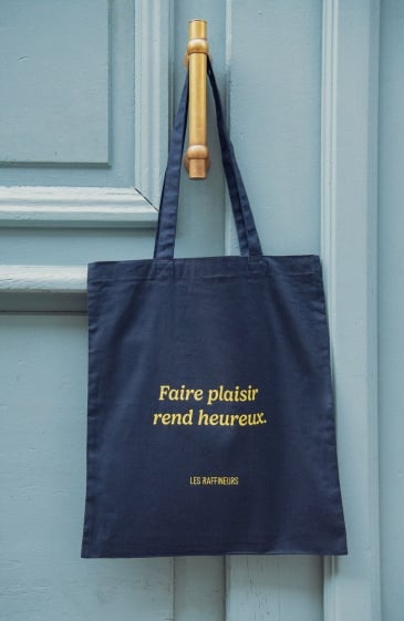 Tote bag coloré à message - Les Raffineurs