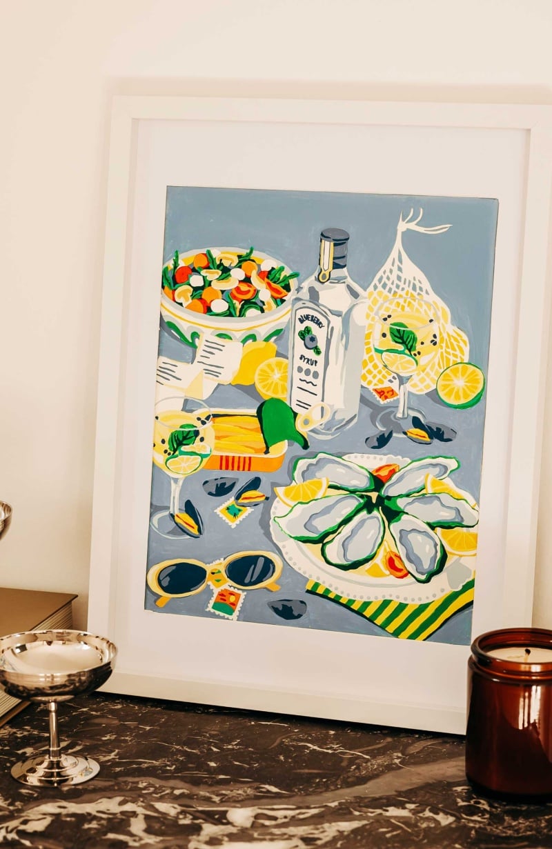 Idée déco murale colorée et originale à peindre soi-même