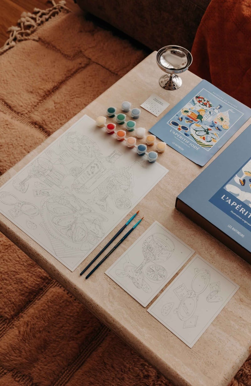 Coffret peinture DIY Brique Les Raffineurs – Activité créative à offrir