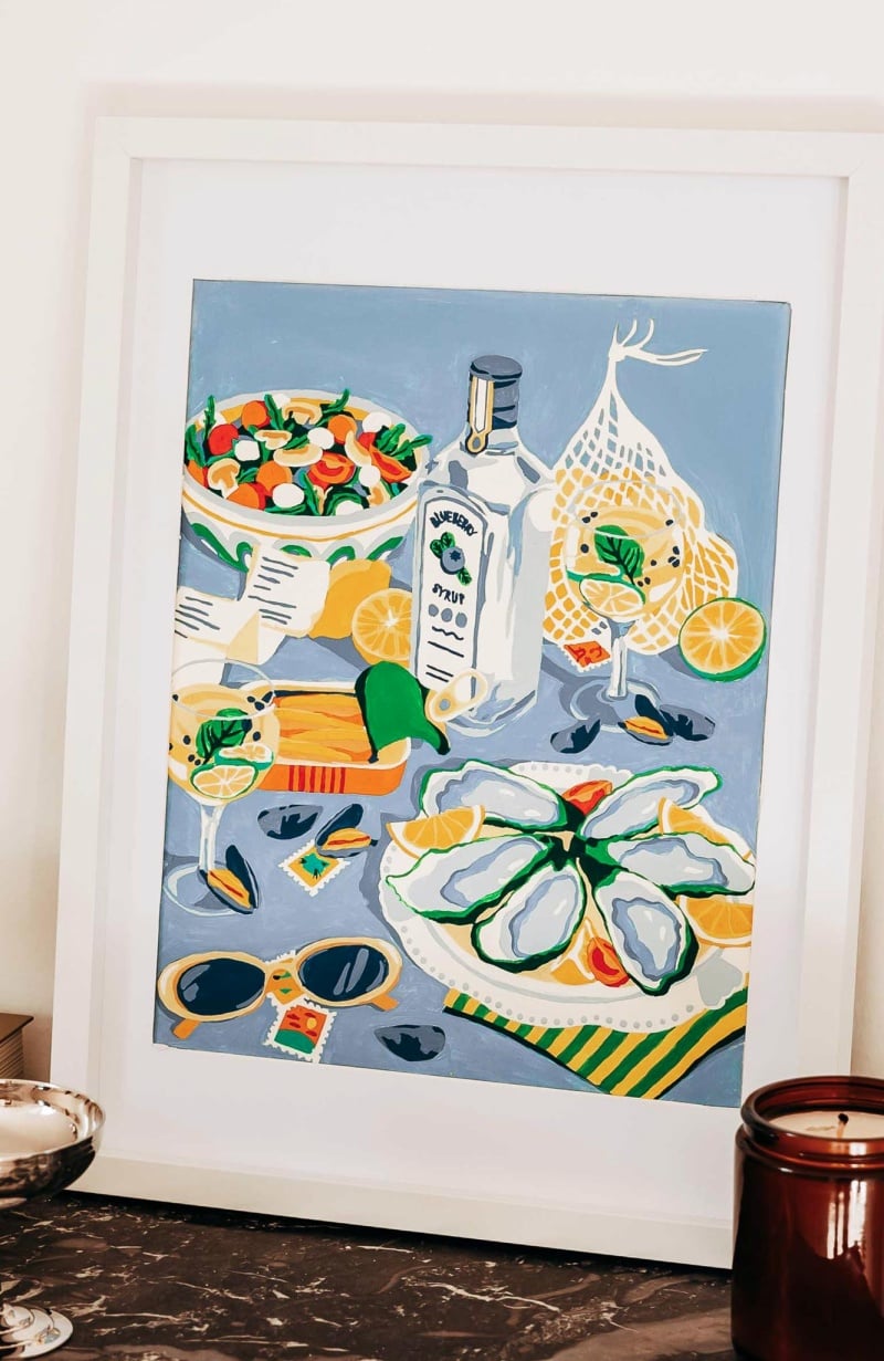 Idée déco murale colorée et originale à peindre soi-même