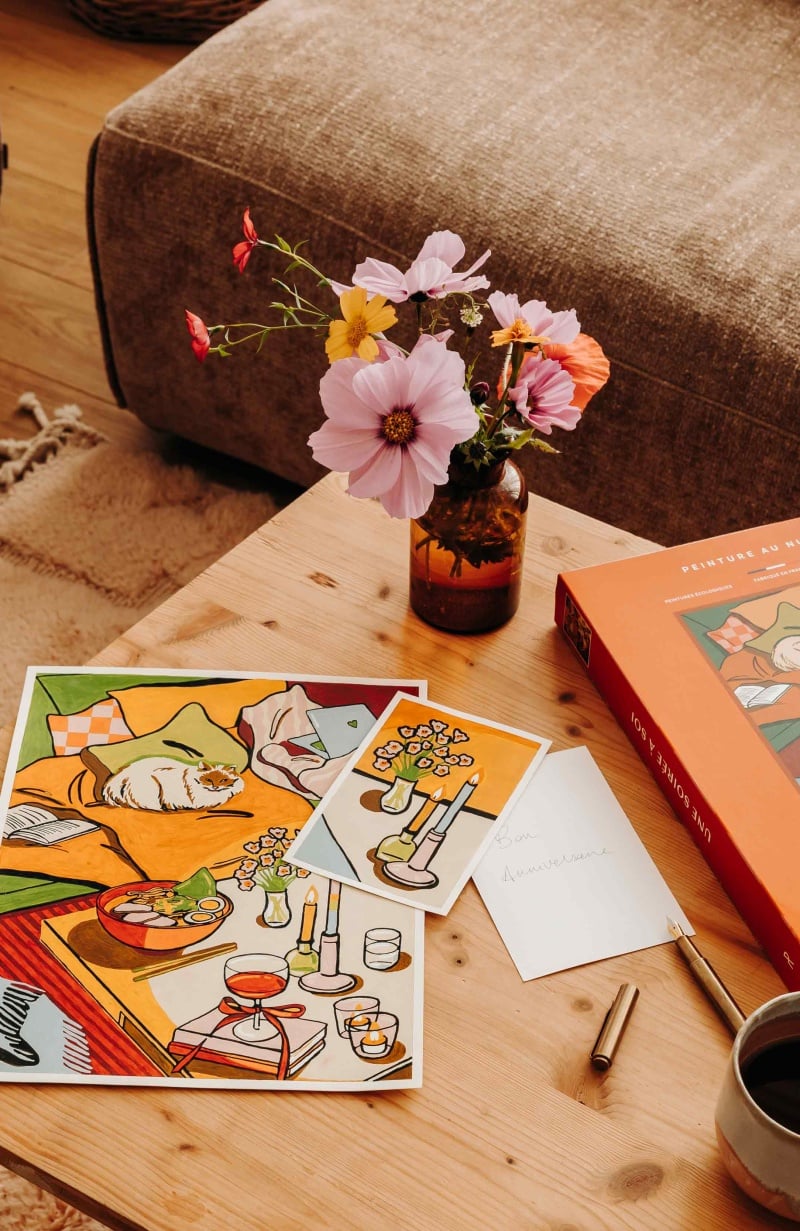 Kit peinture au numéro adulte – Activité manuelle relaxante à faire chez soi