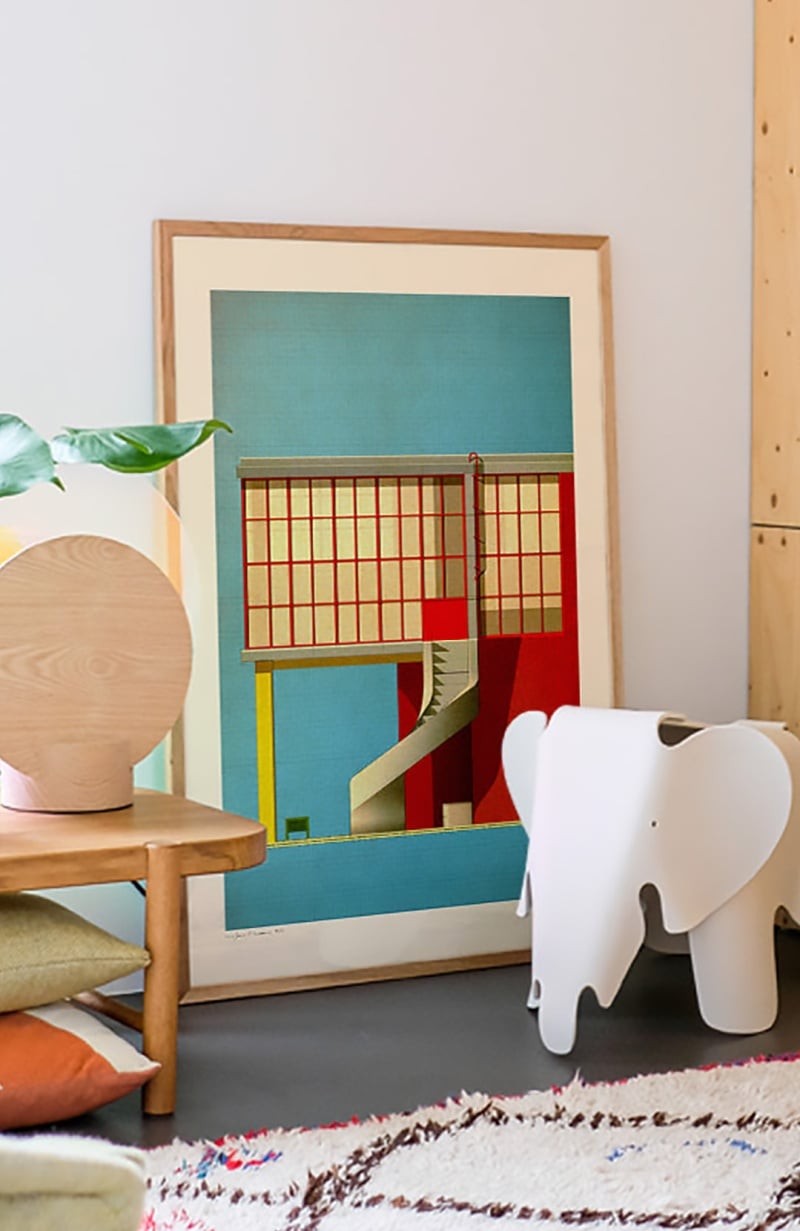 Affiche déco contemporaine