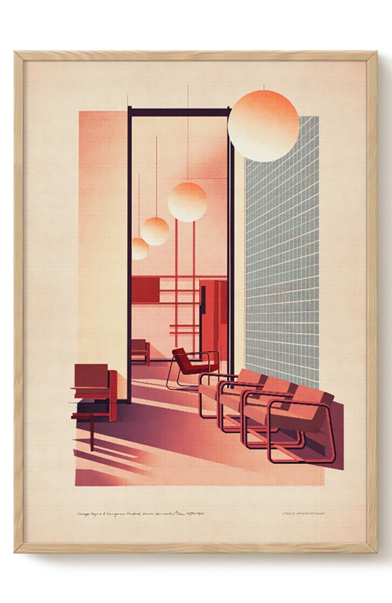 Décoration murale style minimaliste